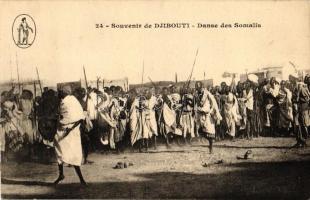 Djibouti, Danse des Somalis / Somali folklore from Djibouti, dance