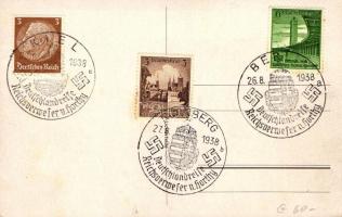 1938 Staatstreffen Hitler - von. Horthy; Verlag O. Struck 'Reichsverweser von Horthy' So. ...