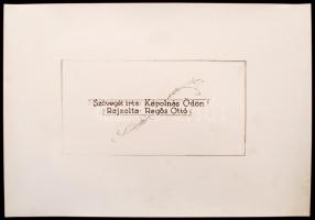 1941 Méltóságos Láng József m. kir. gazdasági főtanácsos, vezérigazgató úrnak, a Gazdák Biztosító Sz...