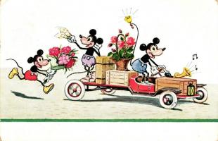 Mickey Mouse automobile, humour