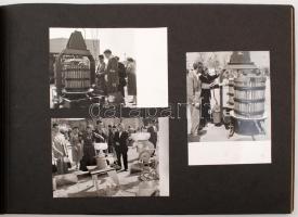 1958 Budapest, Mezőgazdasági kiállítás és vásár, Dögei Imre földművelésügyi miniszternek készített a...