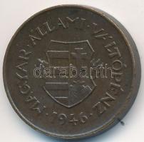 1946. 2f tombak, technológiai hibás előlap T:2