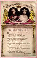 Their gracious Majesties, To our new king; Coronation of King George VI, Queen Elizabeth (EB)