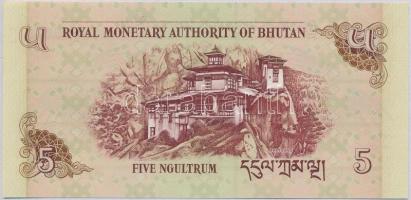 Bhután 2006. 5N T:I
Bhutan 2006. 5 Ngultrum C:UNC