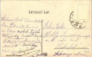 Balatonaliga, Kluzsinszky-villa; Novák Jenő kiadása