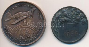 1938. "In maemoriam pro patria mortuorum / 1938" Br emlékérem hátoldalán "LUDVIG&quot...