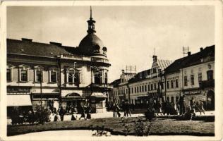 Dés, Megyeháza, Minerva gyógyszertár / county hall, pharmacy (EK)