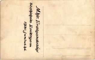 1930 Esztergom, Erdőgazdasági szakiskola, csoportkép / photo