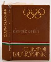 Kahlich Endre (szerk.):Olimpiai bajnokaink. Our Olympic Champions. Unsere Olympiameister.  Minikönyv. Bp., 1976, Sportpropaganda Vállalat. Aranyozott műbőr kötésben.