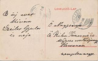 Tiszadob, Vadász csónakban