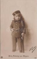 Prinz Ludwig von Bayern / Prince Ludwig of Bavaria as a child (EK)
