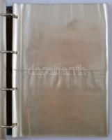 2 db képeslap album: 40 (23 x 31.5 cm) és 204 (24 x 30 cm) férőhellyel / 2 postcards album for 40 an...