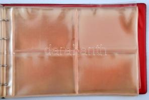 3 db képeslap album: 38 (25.5 x 31 cm), 32 (23 x 26 cm) és 48 (23.5 x 34 cm) férőhellyel / 3 postcar...