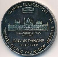 1986. "Terimpex Tejipari Vállalatok Trösztje - 10 éves együttműködése - Gervais Danone 1976-198...