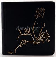 Kozik Frantisek: Ein Schlüssel zu Prag. Orbis- , 1968, Prag. Minikönyv. Aranyozott kiadói egészbőr k...