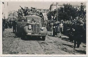 1940 Nagyvárad, Bevonulás / entry of the Hungarian troops, photo