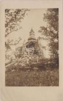 Nagypolány, Elpusztított görög katolikus templom / demolished Greek catholic chapel, photo (EB)