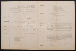 1894 A. Büttner & Co. Rheinische Röhrendampfkessel-Fabrik kitöltött, díszes fejléces számlája