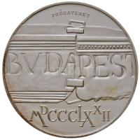 1972. 100Ft Ag "Budapest" PRÓBAVERET (22.16g) T:BU felületi karc, kis oxidáció Csak 50db! R! Hungary 1972. 100 Forint Ag "Budapest" TRIAL STRIKE (22.16g) C:BU slightly scratched, small oxidation Only 50 examples! RARE! Adamo EM40