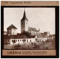 cca 1920 Erdélyi vetíthető diapozitív képek az Uránia Szemléltető Taneszközök Gyárából (Brassó, Nagy...