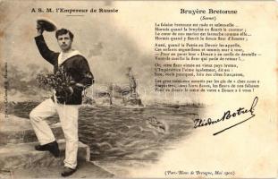 A.S.M. lEmpereur de Russie, Bruyere Bretonne / WWI French battleships, sailor