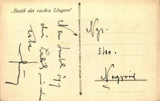 Magyarország - turisztikai reklámlap / Hungarian tourism, advertisement s: Konecsni