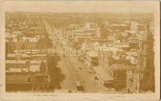 Adelaide, King William street, trams