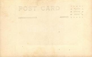 cca. 1910 Threesome, pornographic photo postcard