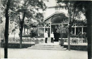 Balatonlelle Gyógyfürdő, Balaton nagyszálloda; kiadja Suba Ferenc bazárja