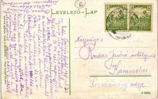 Bártfafürdő, Főforrás tér; kiadja Eschwig és Hajts / spa fountain