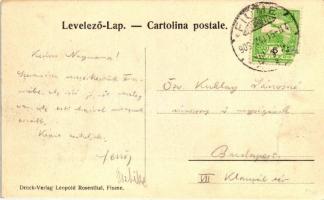 Fiume, Palazzo Adria, SS Tátra; Druck u. Verlag Leopold Rosenthal