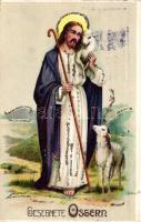 Easter, Jesus, litho (cut)