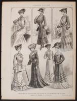 cca 1900 Le Moniteur de la Mode, 6lap, 37x28cm