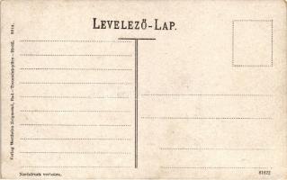 Trencsénteplic, Nagyszálloda vendéglője; kiadja Wertheim Zsigmond / Grand Hotel terrace