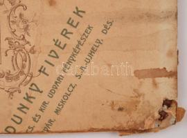 1909 Kolozsvári Gazdasági Akadémia végzett hallgatói, tablókép 42 nevesített portréval, a Dunky fivé...