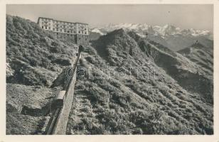 Stanserhorn, Oberste Bahnpartie Kulmhotel, Berneralpen