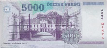 1999. 5000Ft "MINTA" felülnyomással és "BA 0000031" sorszámmal T:I