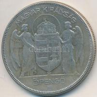 1930. 5P Ag "Horthy jobbra" T:3
Adamo P8