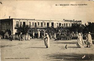 Bou Saada, Place du Colonel Plein / square (fa)