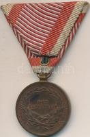 1914. "Ferenc József Bronz Vitézségi Érem", "Der Tapferkeit" Br kitüntetés mells...
