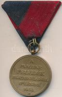 1938. "Felvidéki Emlékérem - II. Rákóczi Ferenc" Br emlékérem eredeti mellszalaggal T:2,2-...