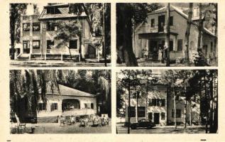 16 db RÉGI használatlan magyar városképes lap; sok Balatoni város / 16 old unused Hungarian town-vie...