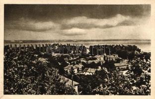 16 db RÉGI használatlan magyar városképes lap; sok Balatoni város / 16 old unused Hungarian town-vie...