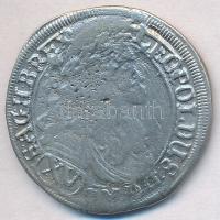 Ausztria 1685. XVkr Ag "I. Lipót" Mainz (5,54g) T:3 
Austria 1664. XV Kreuzer Ag "Leo...