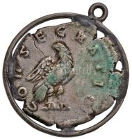 Római Birodalom / Róma / Marcus Aurelius által veretett, Antoninus Pius emlékére 161. Denár Ag fém k...