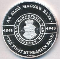 2002. Magyar Kereskedelmi Bank Ag emlékérem (31.2g/0.9996/42,5mm) T:PP