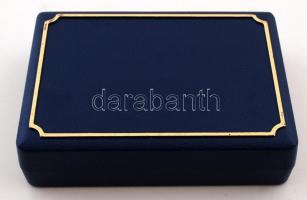 Türkiz függő ezüst(Ag) láncon, jelzett, h: 50 cm, 10,2 g /
silver(Ag) necklace with pendant, 10,2 g