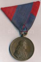 1938. Felvidéki Emlékérem - II. Rákóczi Ferenc Br emlékérem eredeti mellszalaggal T:2 Hungary 1938. Commemorative Medal for the Liberation of Upper Hungary bronze medal with original ribbon C:XF