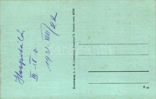 Wetter (Hessen-Nassau) Bahnhof, Hospital u. Schule, Kunstverlag A. u. M. Löwenthal / railway station...