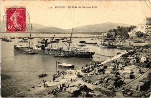 Béjaia, Bougie; New Port, steamship (EK)